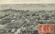 50 Manche / CPA FRANCE 50 "Cherbourg, vue générale de la ville et de la Rade"