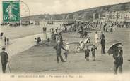 62 Pa De Calai / CPA FRANCE 62 "Boulogne sur Mer, vue générale de la plage"