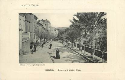 CPA FRANCE 83 "Bandol, Bld Victor Hugo"