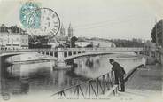 77 Seine Et Marne / CPA FRANCE 77 "Melun, pont aux moulins"