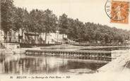 77 Seine Et Marne / CPA FRANCE 77 "Melun, le barrage du petit bras"