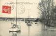 / CPA FRANCE 95 "Argenteuil, les bords de la Seine, un yacht au repos" / BATEAU