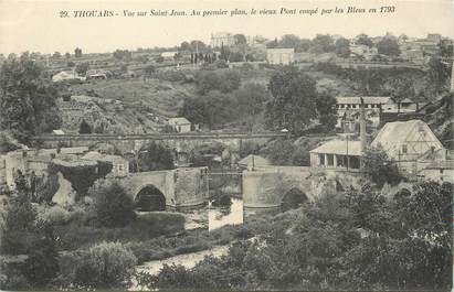 / CPA FRANCE 79 "Thouars, vue sur Saint Jean"