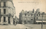 79 Deux SÈvre / CPA FRANCE 79 "Thouars, place Saint Médard et la poste"