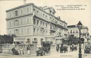 83 Var / CPA FRANCE 83 "Saint Raphaël, bld Félix Martin, grand hôtel Continental et des bains"