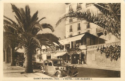 / CPA FRANCE 83 "Saint Raphaël, hôtel les Algues"