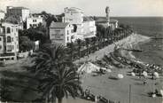 83 Var / CPSM FRANCE 83 "Saint Raphaël, le bld Félix Martin et la plage"