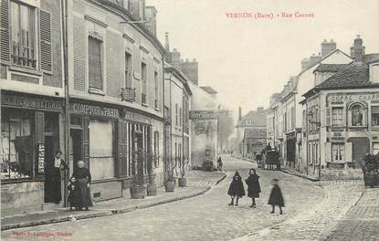 / CPA FRANCE 27 "Vernon, rue Carnot"