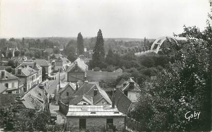 / CPSM FRANCE 27 "Saint Pierre de Vauvray, vue d'ensemble et le pont"