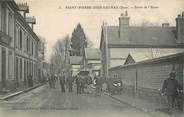 27 Eure / CPA FRANCE 27 "Saint Pierre de Vauvray, Sortie de l'usine"