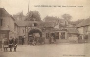 27 Eure / CPA FRANCE 27 "Saint Pierre de Vauvray, route de Louviers"