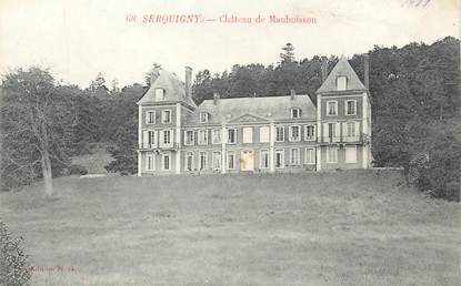 / CPA FRANCE 27 "Serquigny, château de Maubuisson"