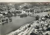 27 Eure / CPSM FRANCE 27  "Vernon, vue aérienne, les bords de la seine et Vernonnet"