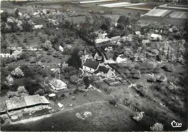 / CPSM FRANCE 27  "Valletot, vue générale aérienne"