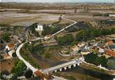 89 Yonne / CPSM FRANCE 89 "Guillon, vue aérienne du pont sur le Serein"