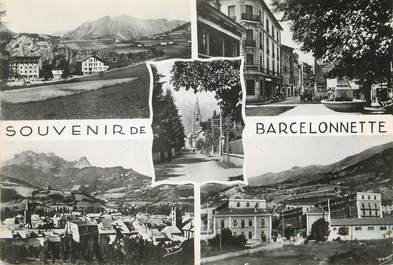 / CPSM FRANCE 04 "Souvenir de Barcelonette"