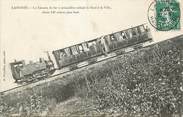 52 Haute Marne / CPA FRANCE 52 "Langres, le chemin de fer à crémaillère reliant la gare à la ville"