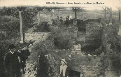 / CPA FRANCE 53 "Jublains, camp romain, les bains particuliers"