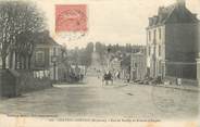 53 Mayenne / CPA FRANCE 53 "Château Gontier, rue de Razilly et avenue d'Angers"