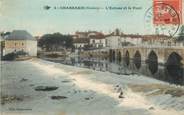 16 Charente / CPA FRANCE 16 "Chabanais, l'écluse et le pont"