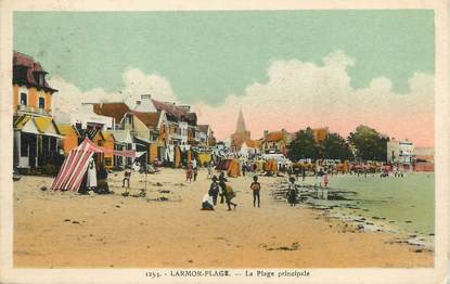 / CPA FRANCE 56 "Larmor plage, la plage principale"