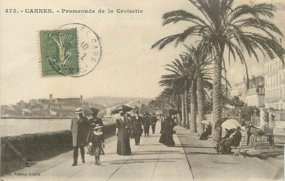 / CPA FRANCE 06 "Cannes, promenade de la Croisette"