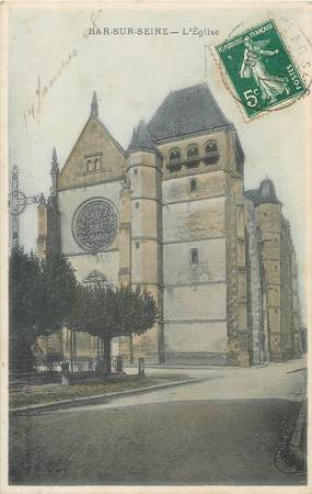 / CPA FRANCE 10 "Bar sur Seine, l'église"