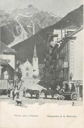 / CPA FRANCE 74 "Chamonix et le Brévent'