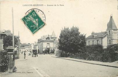 / CPA FRANCE 89 "Laroche Migennes, av de la gare"