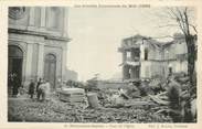 82 Tarn Et Garonne / CPA FRANCE 82 "Montauban, Sapiac, place de l'église" / INONDATIONS 1930