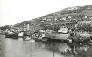 76 Seine Maritime / CPSM FRANCE 76 " Fécamp, bassin Freycinet et côte de la vierge"