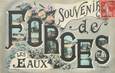 / CPA FRANCE 76 "Souvenir de Forges les Eaux"