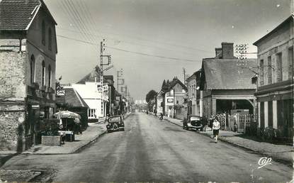 / CPSM FRANCE 76 "Gruchet Le Valasse, rue Maréchal Foch"