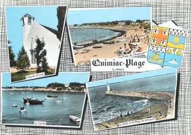 / CPSM FRANCE 44 "Quimiac plage"