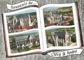 45 Loiret / CPSM FRANCE 45 "Cléry Saint André, la basilique Notre Dame"