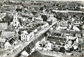 59 Nord / CPSM FRANCE 59 "Sin Le Noble, vue panoramique, l'église et la mairie"