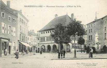 / CPA FRANCE 88 "Rambervillers, monument historique"