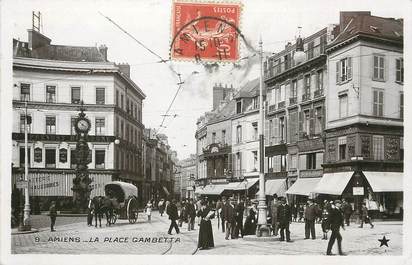 / CPSM FRANCE 80 "Amiens, la place Gambetta"