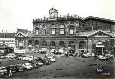 / CPSM FRANCE 59 "Lille, la gare"