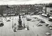 59 Nord / CPSM FRANCE 59 "Dunkerque, place Jean Bart" / AUTOMOBILE