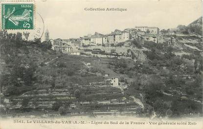 / CPA FRANCE 06 "Le Villars du Var, ligne du sud de la France"