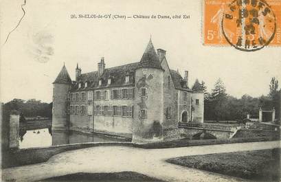 / CPA FRANCE 18 "Saint Eloi de Gy, château de Dame "