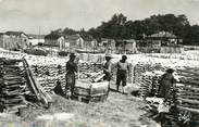 33 Gironde / CPSM FRANCE 33 "Bassin d'Arcachon, travaux d'Ostreicoles"