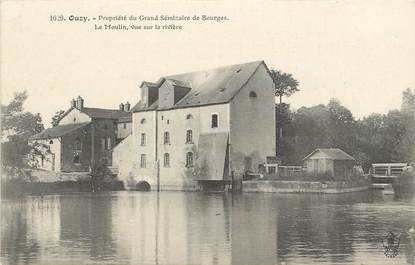 / CPA FRANCE 18 "Ouzy, propriété du grand Séminaire de Bourges" / MOULIN