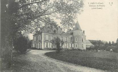 / CPA FRANCE 18 "Précy, château de Blandy"