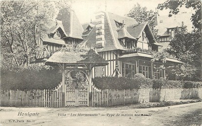 / CPA FRANCE 14 "Houlgate, villa les Marmousets"