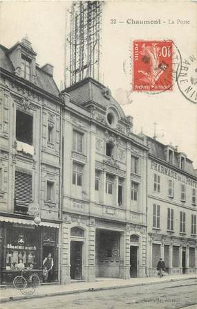 / CPA FRANCE 52 "Chaumont, la poste"