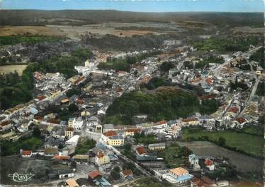 / CPSM FRANCE 52 "Bourbonne les Bains, vue générale aérienne"