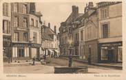 51 Marne / CPA FRANCE 51 "Sézanne, place de la république"