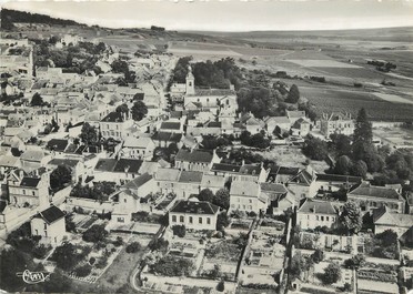 / CPSM FRANCE 51 "Verzy, vue générale aérienne"